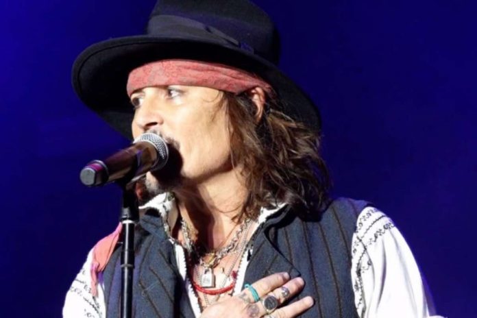 Johnny Depp is wild, even with a double, puts on a show with the “Hollywood Vampires”