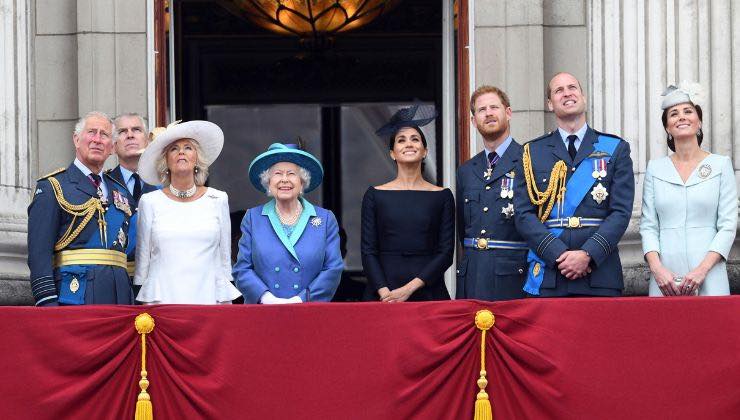 royal family insieme a londra