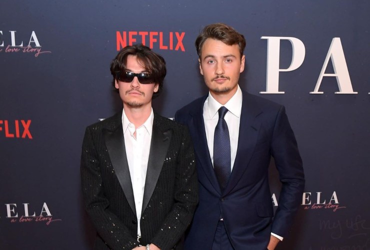 Dylan Jagger Lee e Brandon Thomas Lee: i figli di Pamela Anderson sul red carpet