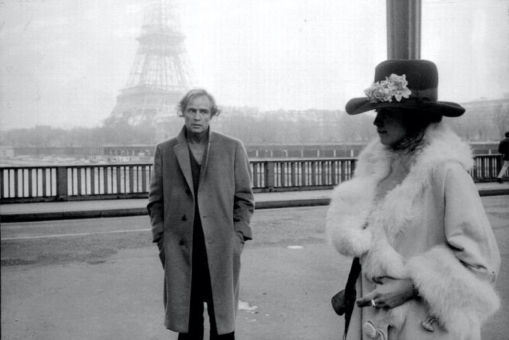 Ultimo Tango a Parigi con Marlon Brando e Maria Schneider 
