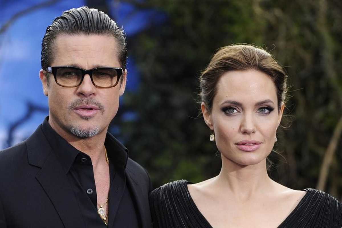 brad pitt e angelina jolie si sono conosciuti sul set