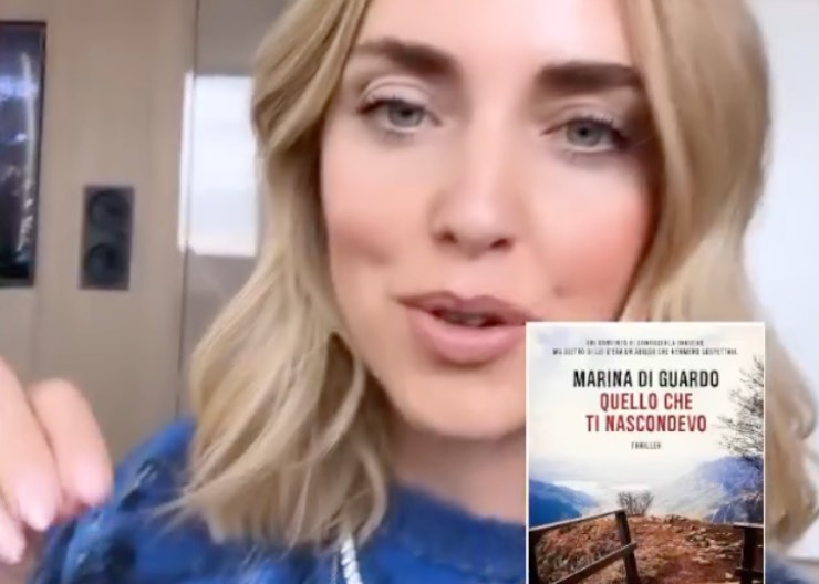 Chiara Ferragni sulle stories di Instagram: "Leggete il nuovo libro di mia mamma"