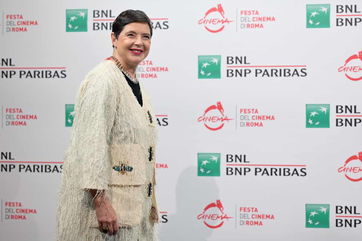 Isabella Rossellini a Roma