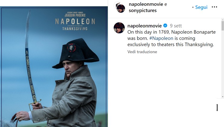 napoleon film novità
