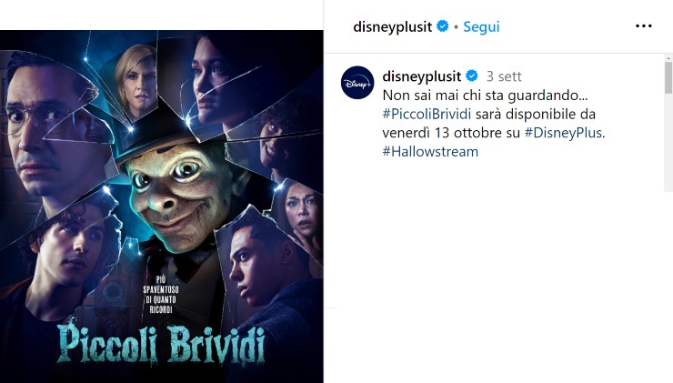 piccoli brividi serie disney