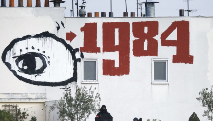 1984 è il titolo del romanzo di Orwell