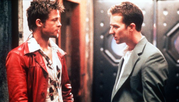 Edward Norton e Brad Pitt in Fight Club