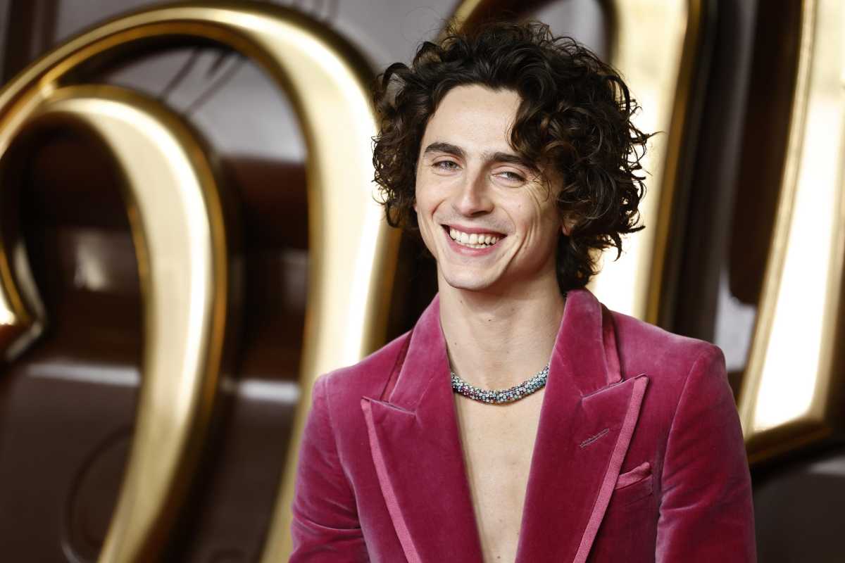 Timothée Chalamet racconta il suo Wonka