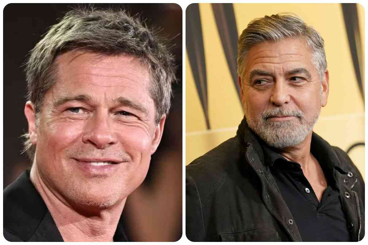 Brad Pitt e George Clooney