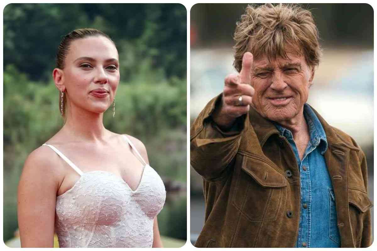 Scarlett Johansson e Robert Redford