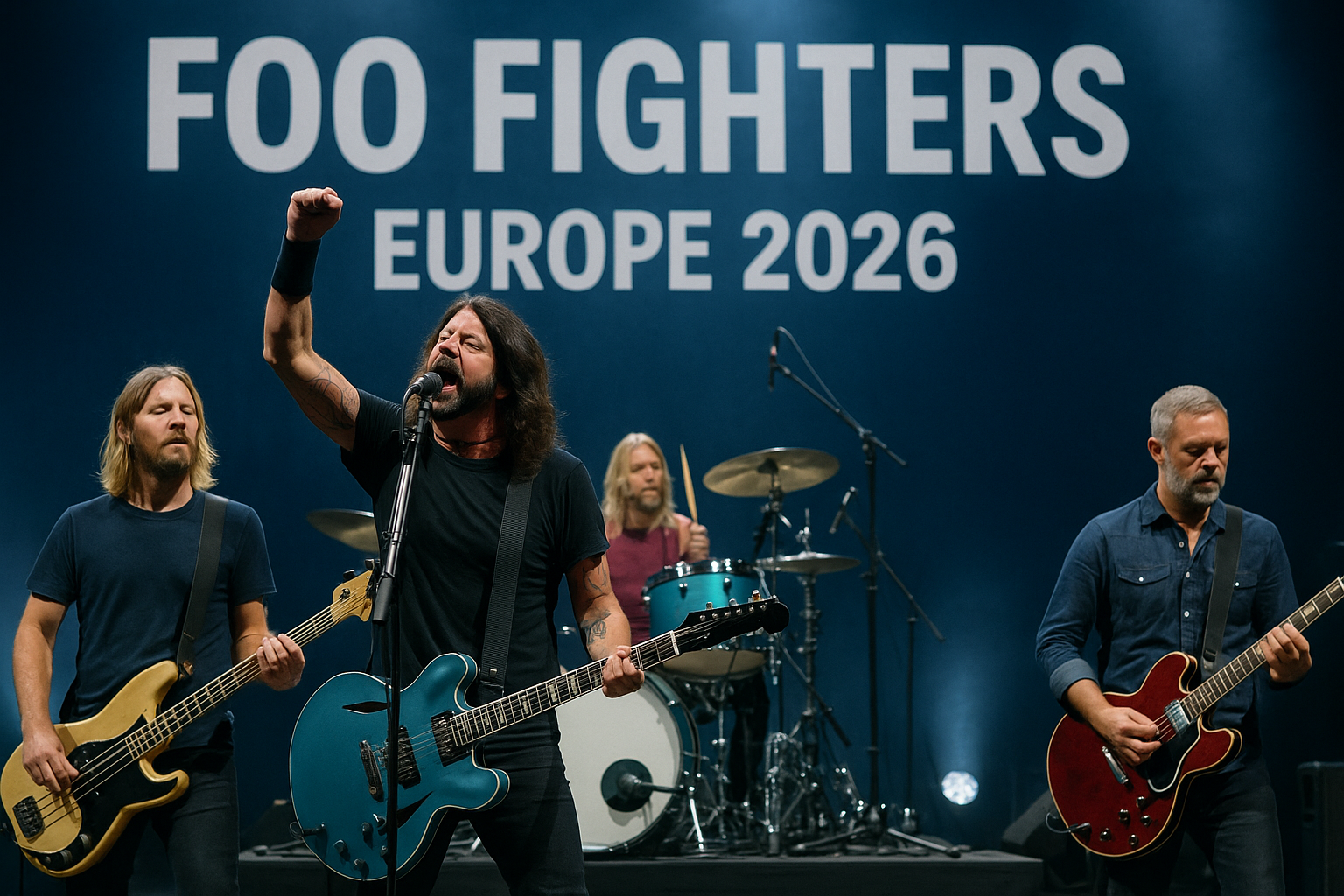 Foo Fighters in tour: le date europee 2026