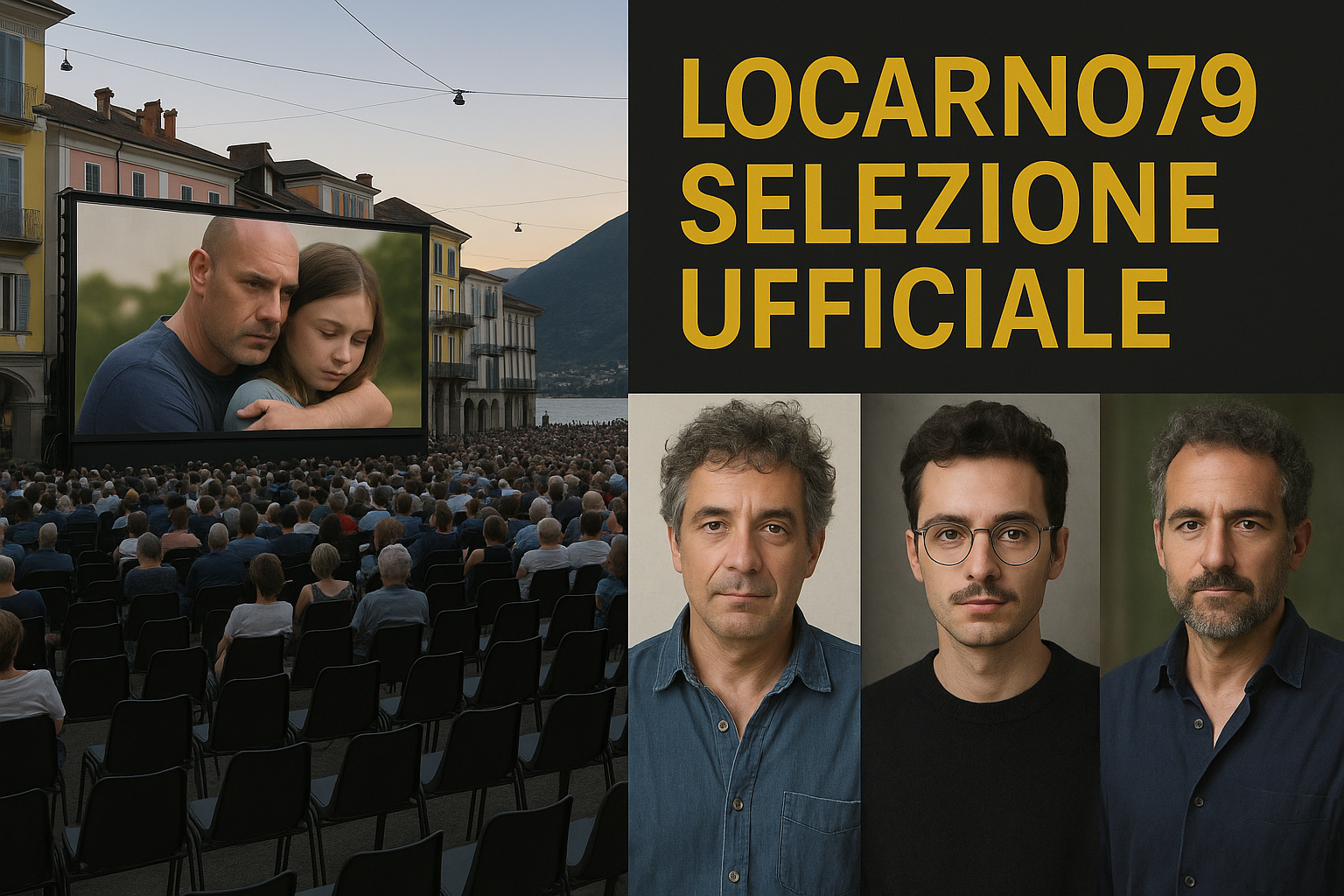 Locarno 79: la selezione ufficiale con Dario Albertini in Piazza Grande e i film in concorso