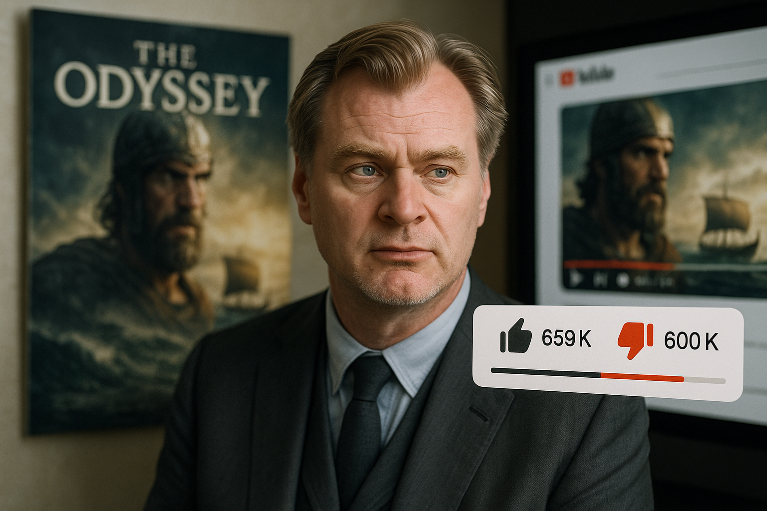 The Odyssey di Christopher Nolan: il kolossal con Matt Damon divide il pubblico (600mila dislike su YouTube)