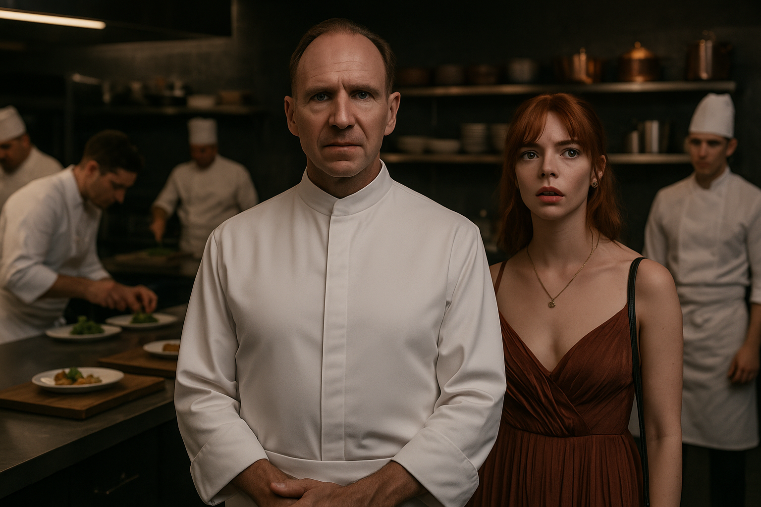 The Menu, il thriller di Anya Taylor-Joy e Ralph Fiennes critica l'alta cucina su Netflix