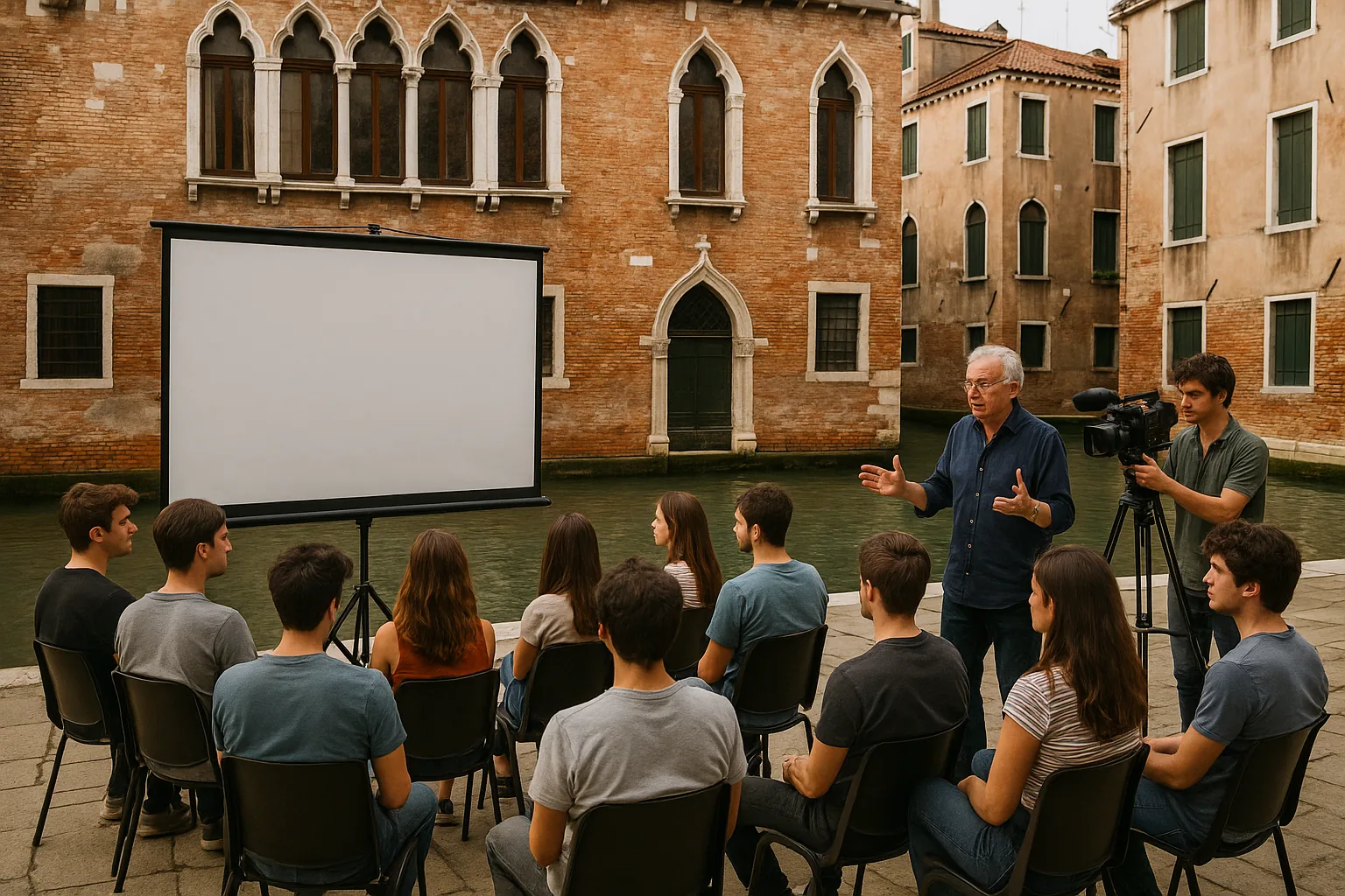 Accademia Cinema Aperto a Venezia: formazione gratuita con Neri Parenti e Hollywood & Partners