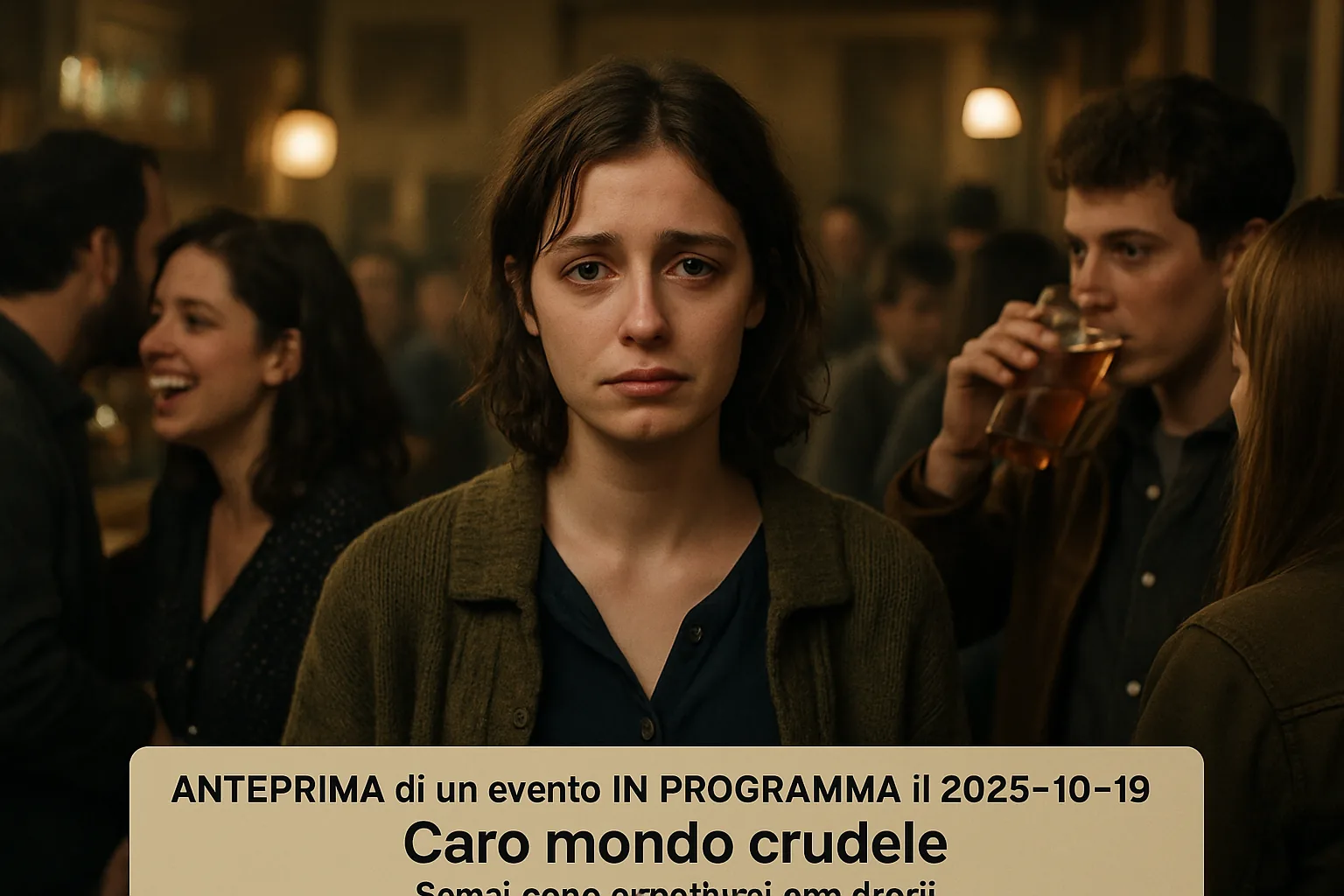 Caro mondo crudele: al cinema dal 22 ottobre 2026