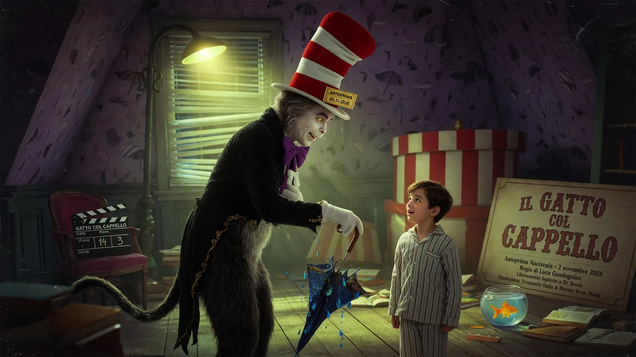 Il Gatto col Cappello arriva al cinema il 5 novembre 2026