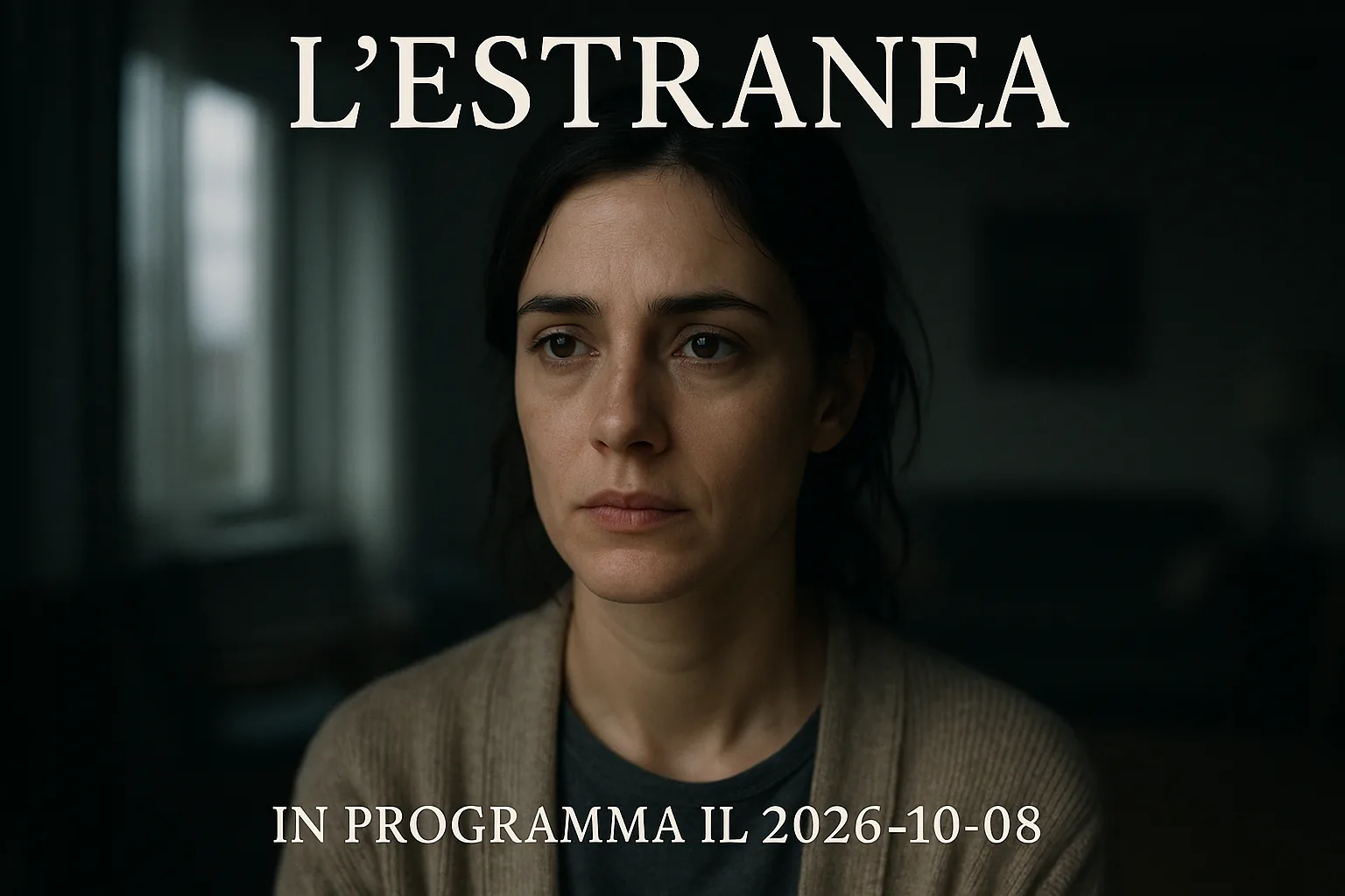 L'estranea arriva al cinema l'8 ottobre 2026: cosa sapere