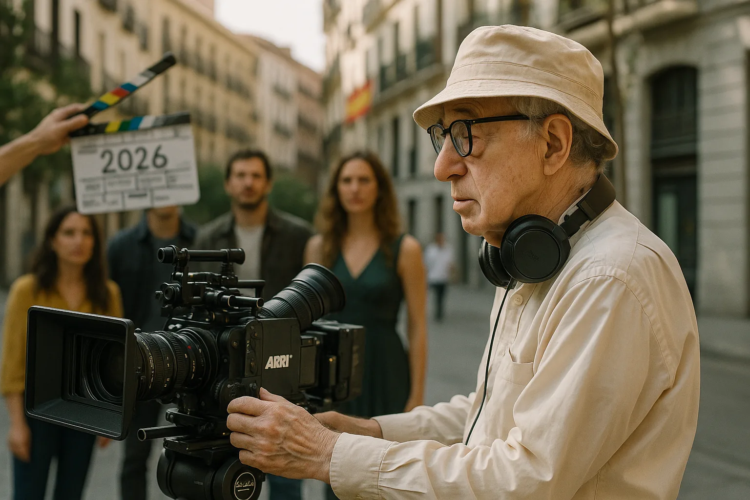 Woody Allen torna in Spagna: il nuovo film del maestro inizia le riprese a Madrid il 5 ottobre 2026