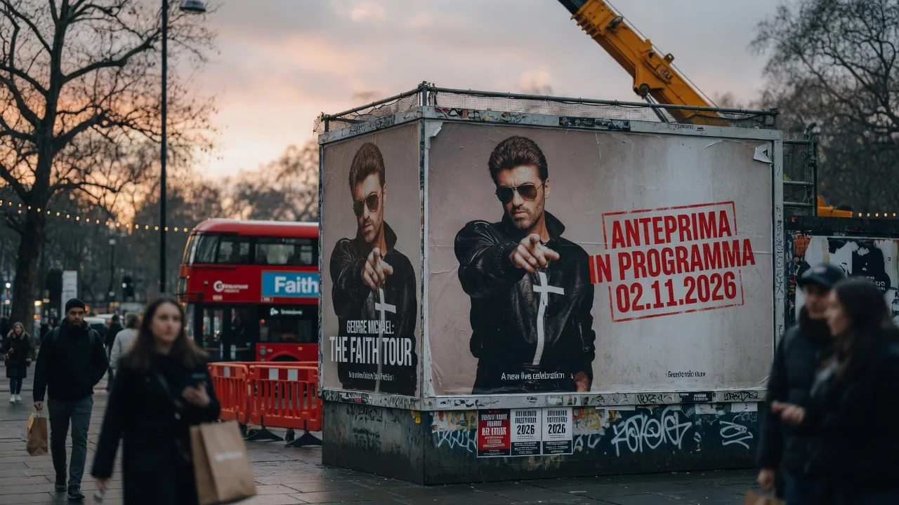 George Michael The Faith Tour: al cinema il 6 novembre 2026
