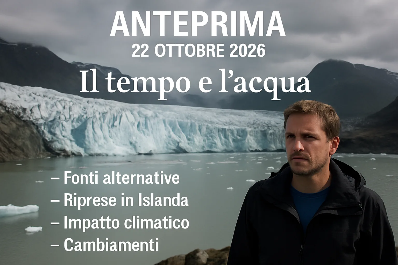 Il tempo e l'acqua: al cinema dal 22 ottobre