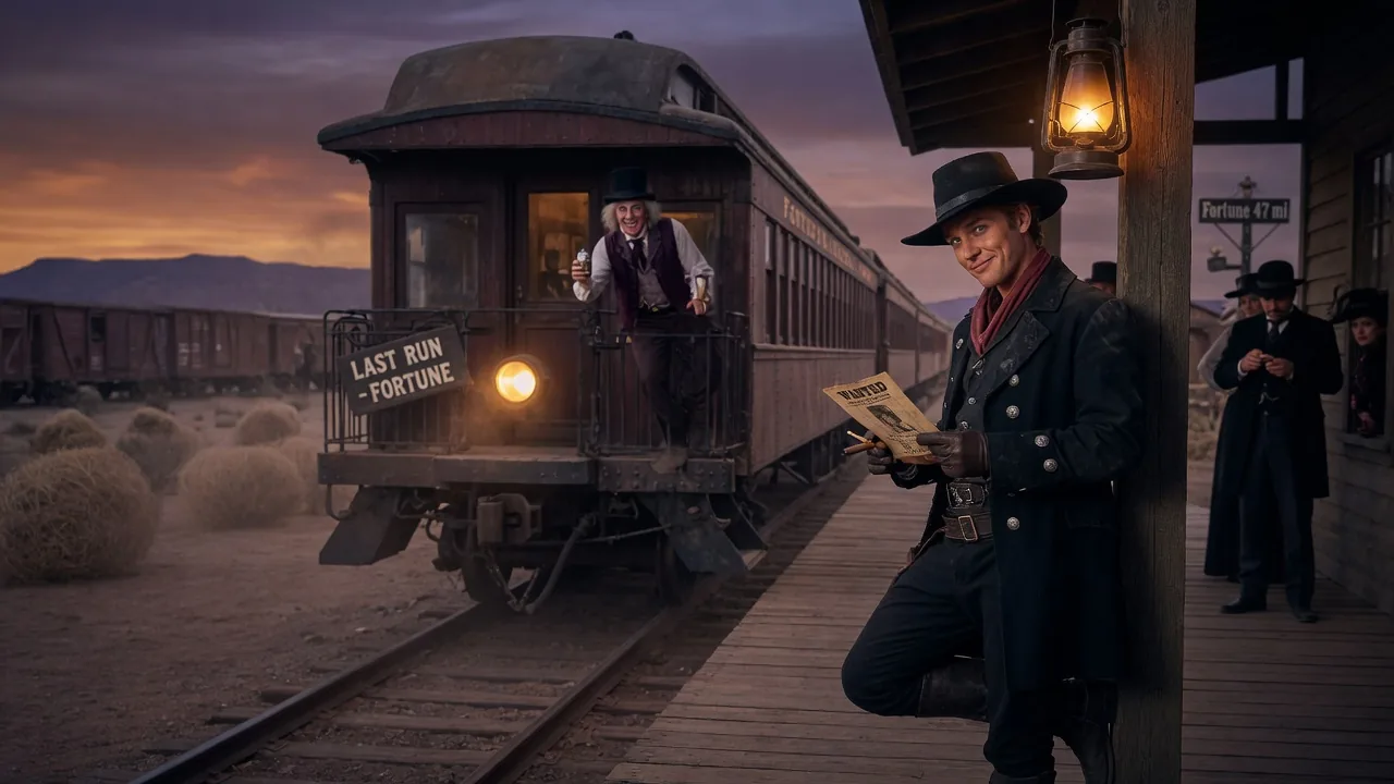James Paxton in 'Last Train to Fortune', il western di Adam Rifkin