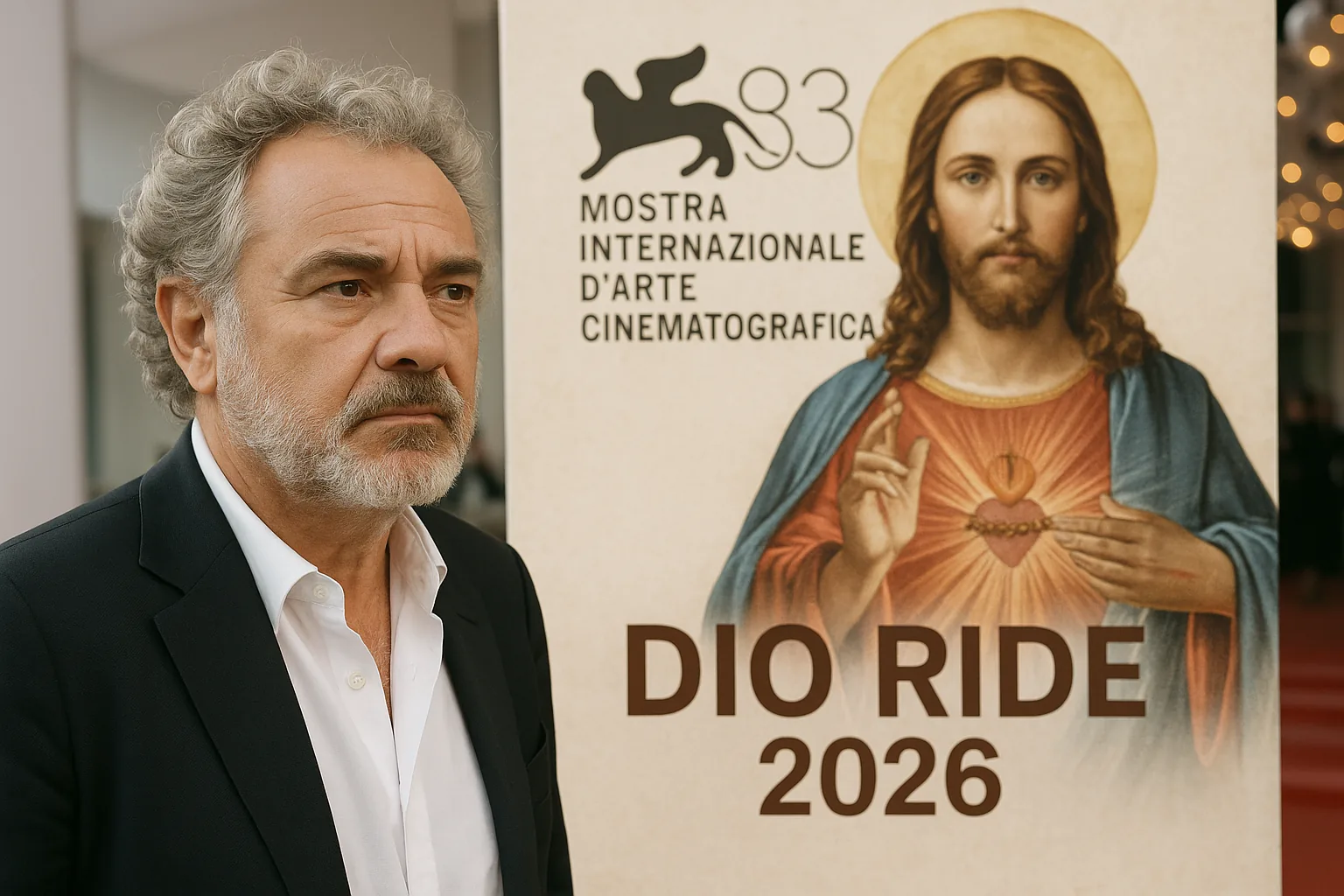 Dio ride di Giovanni Veronesi chiude Venezia 2026