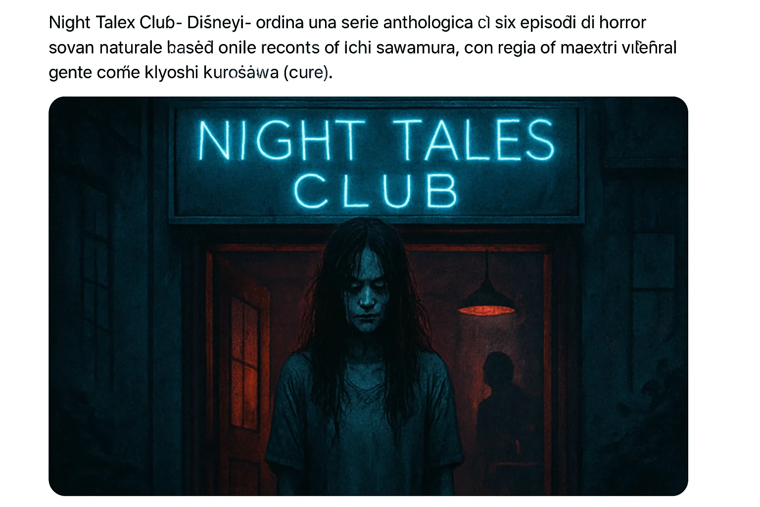 Night Tales Club: Kiyoshi Kurosawa e il nuovo horror sovrannaturale di Disney+ e Hulu